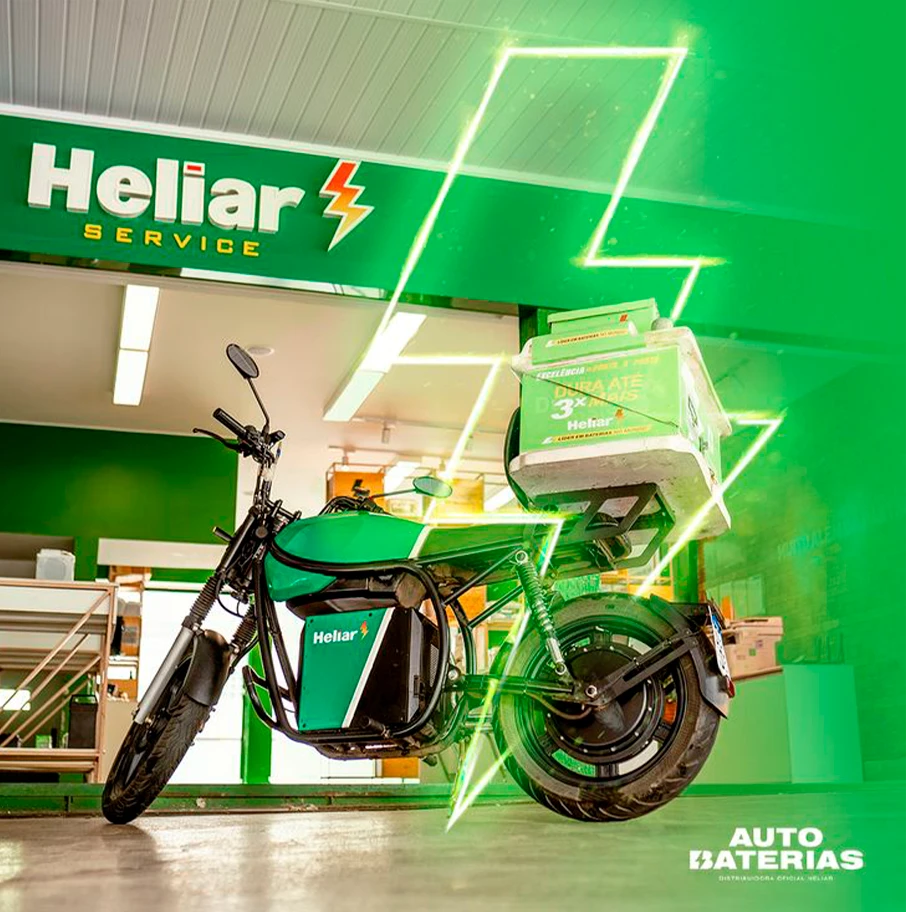 Loja da Auto Baterias, mestre franquia do grupo Heliar