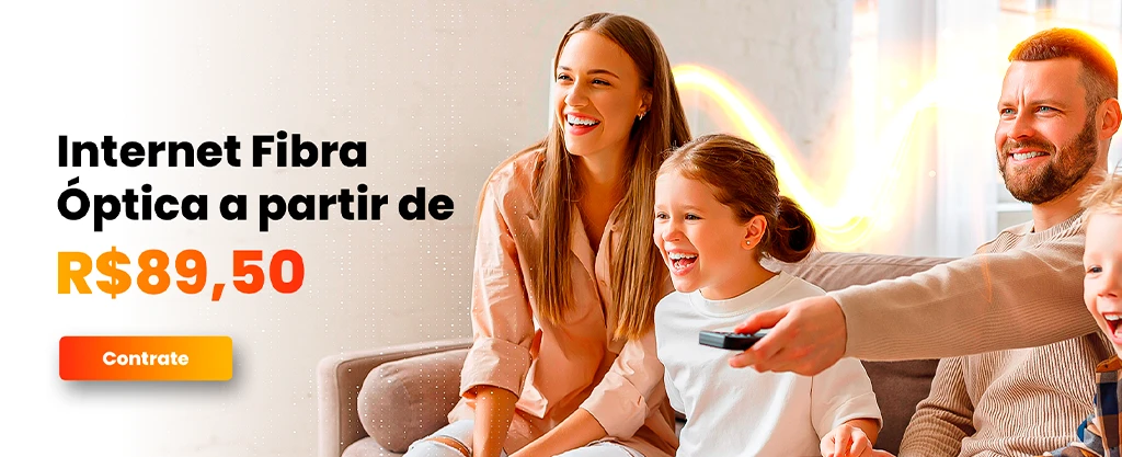 Site da Age Fibra exibido em tela